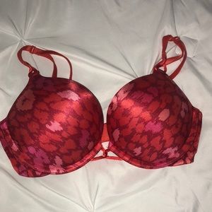Leopard Victoria’s Secret Miraculous Bra 34B
